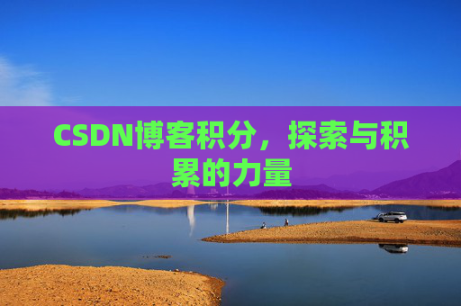 CSDN博客积分，探索与积累的力量